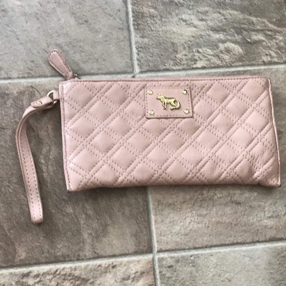 Emma fox pink wristlet